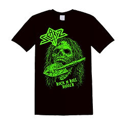 Sleazyz t-shirt noir logo ver fluo.jpg