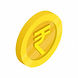 Gold Rupee Icon - A Symbol of Trust and Wealth with Kugelblitz