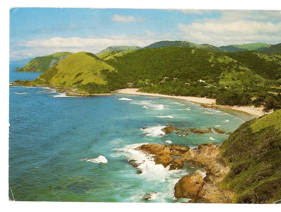 View of 2nd Beach Port St Johns from " The Gap"