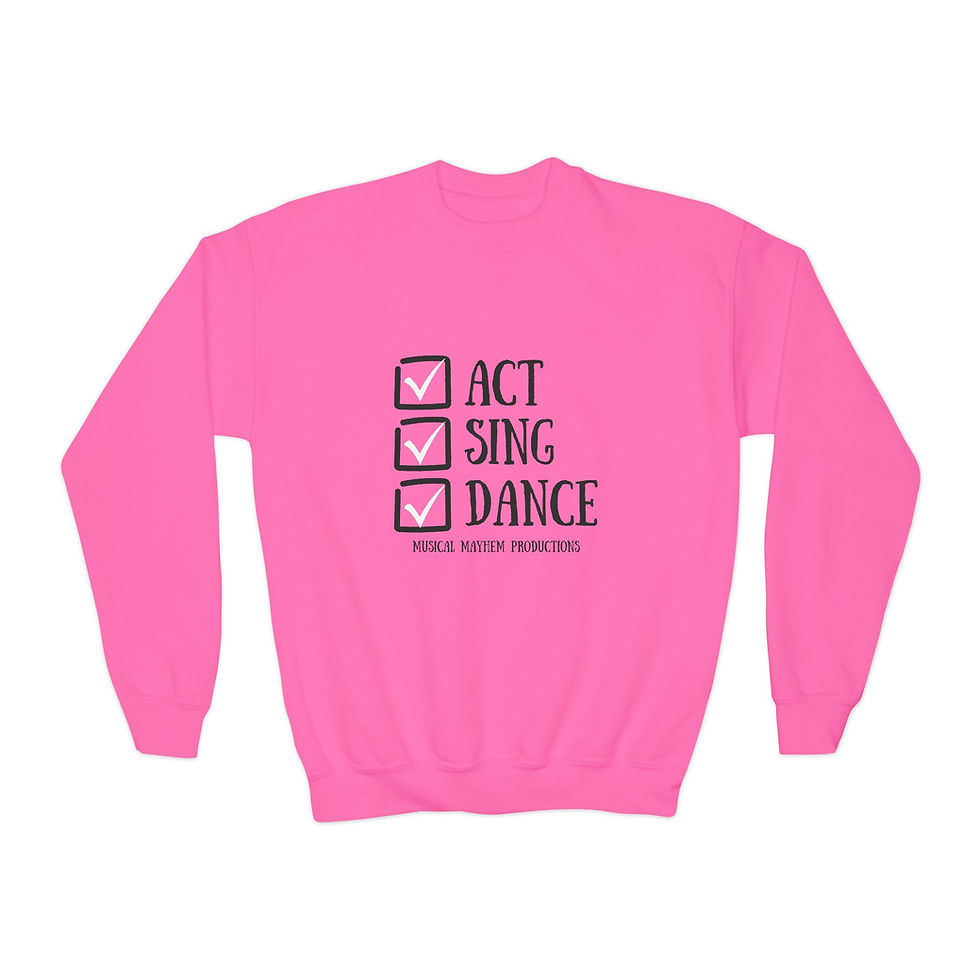 Thumbnail: Check Mark Youth Crewneck Sweatshirt