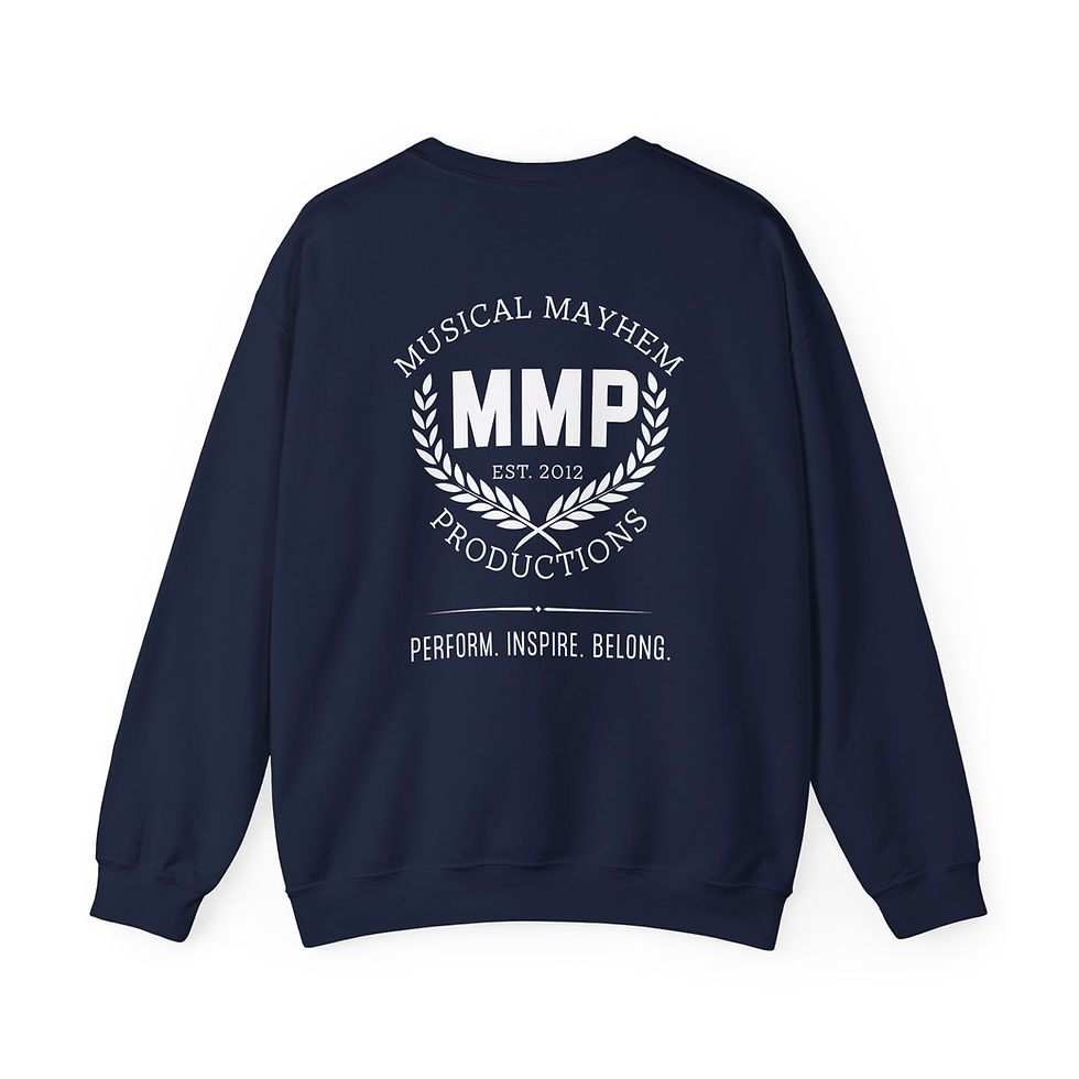 Thumbnail: Perform. Inspire. Belong. Unisex Heavy Blend™ Crewneck Sweatshirt