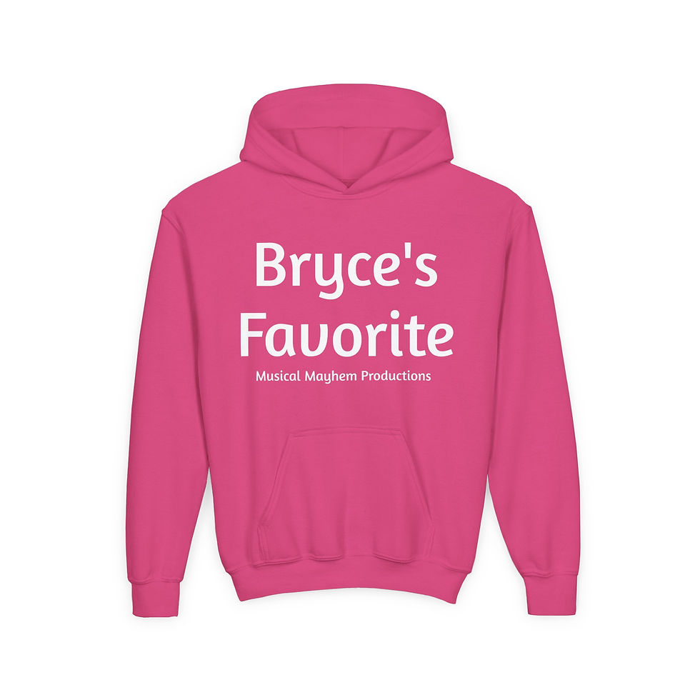 Thumbnail: LIMITED EDITION Bryce's Favorite Youth Heavy Blend Hooded Sweatshirt