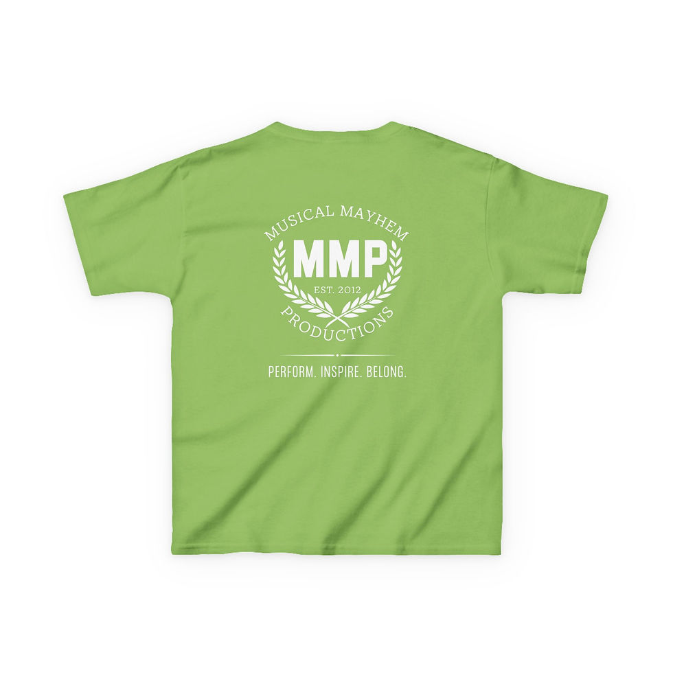 Thumbnail: Perform. Inspire. Belong. Kids Heavy Cotton™ Tee