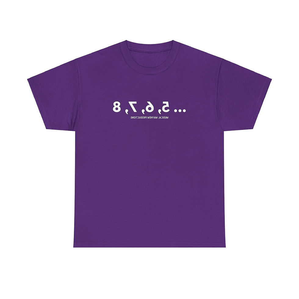 Thumbnail: Mirror Dance Count Unisex Heavy Cotton Tee