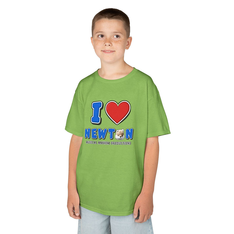 Thumbnail: I Heart Newton! Kids Heavy Cotton™ Tee