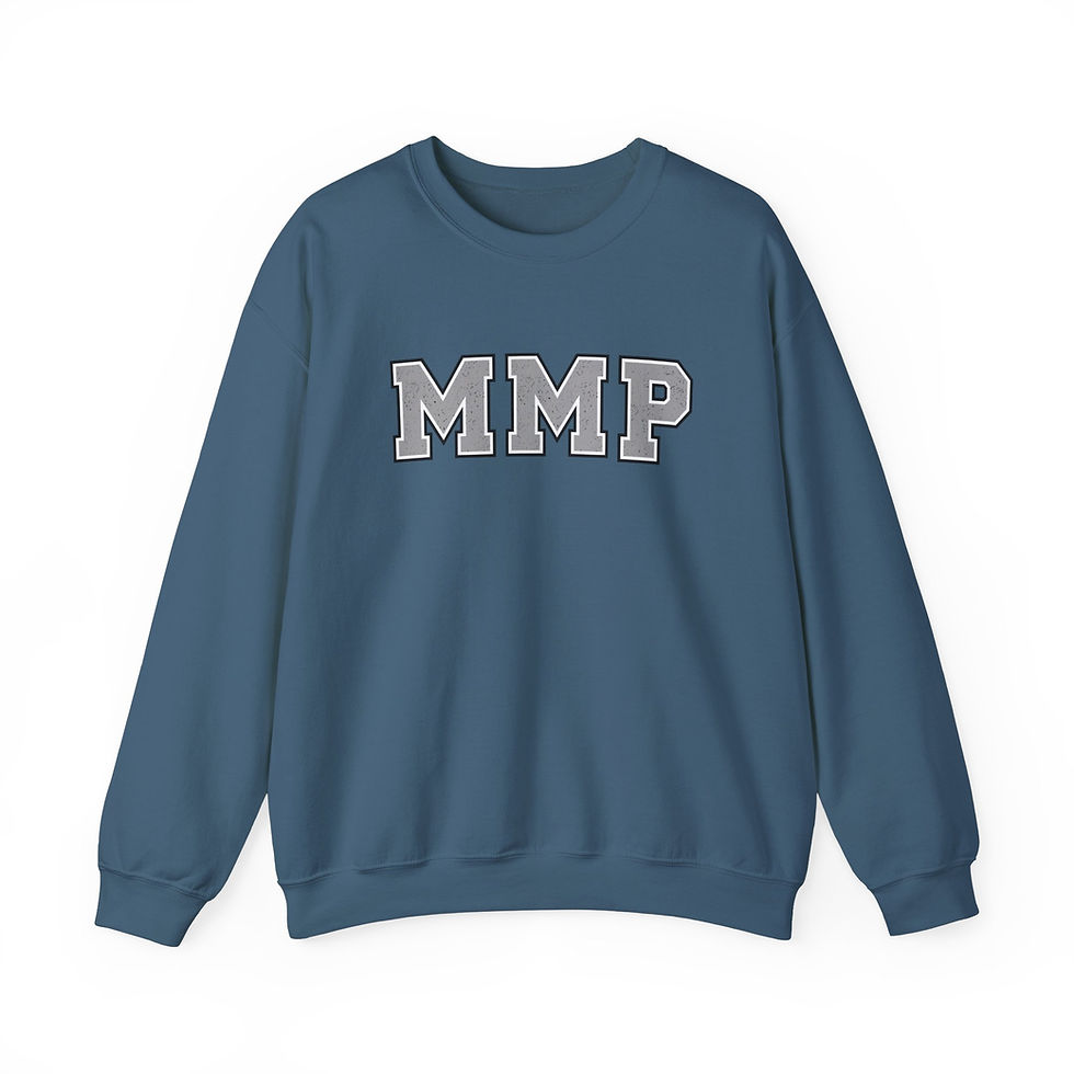 Thumbnail: MMP Block Unisex Heavy Blend™ Crewneck Sweatshirt