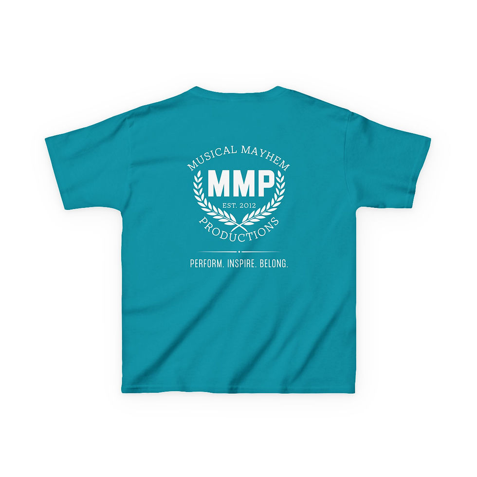 Thumbnail: Perform. Inspire. Belong. Kids Heavy Cotton™ Tee