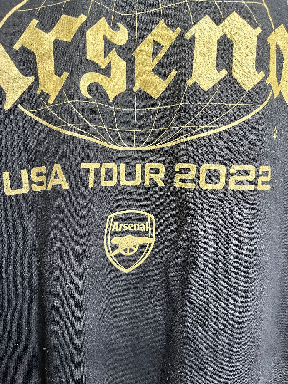 Thumbnail: Arsenal 2022 USA Tour T-Shirt - L - USED: Good