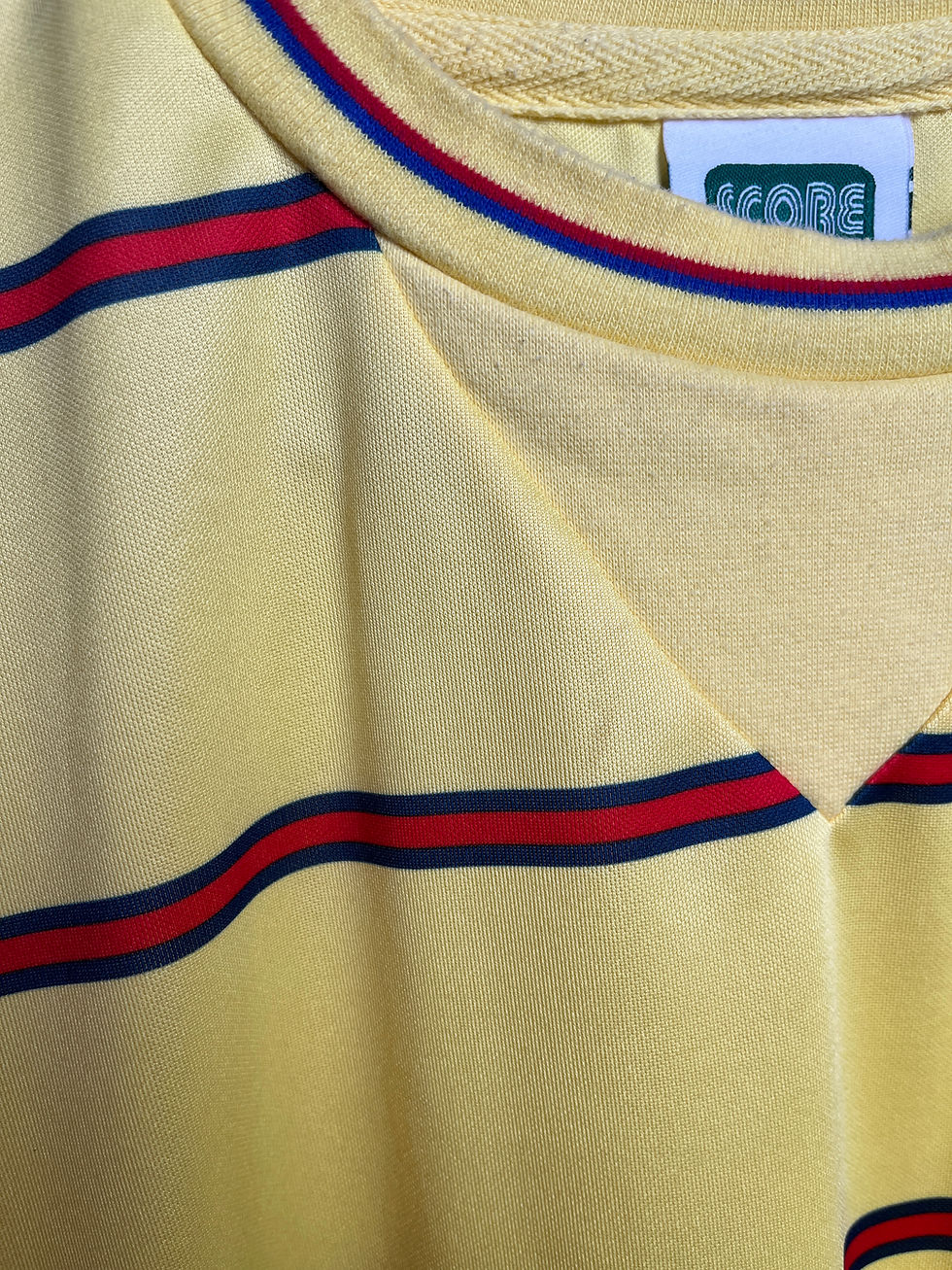 Thumbnail: Score Draw Chelsea 1983-85 Away Retro Remake Jersey - M - USED: Good