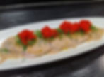 Albacore tataki with sesame sauce