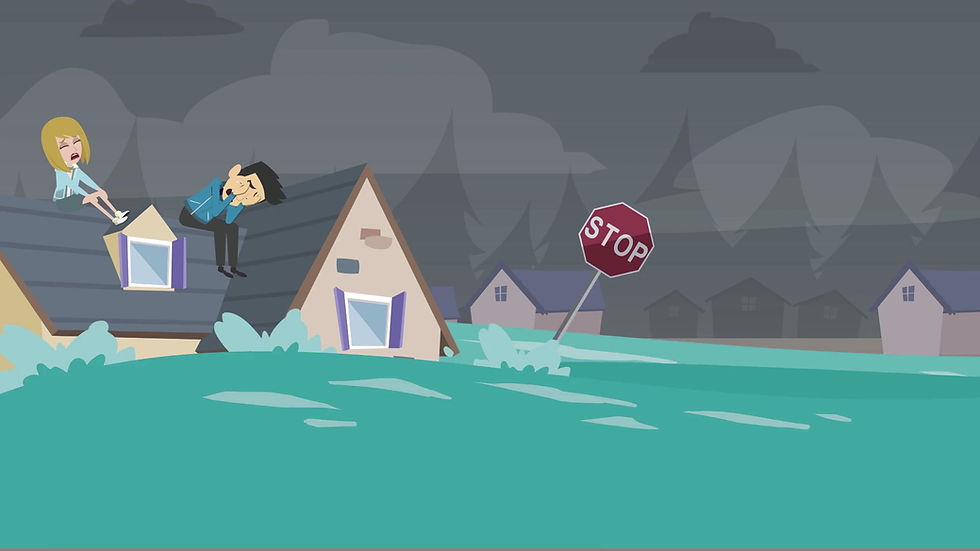 water damage restoration company call to action video