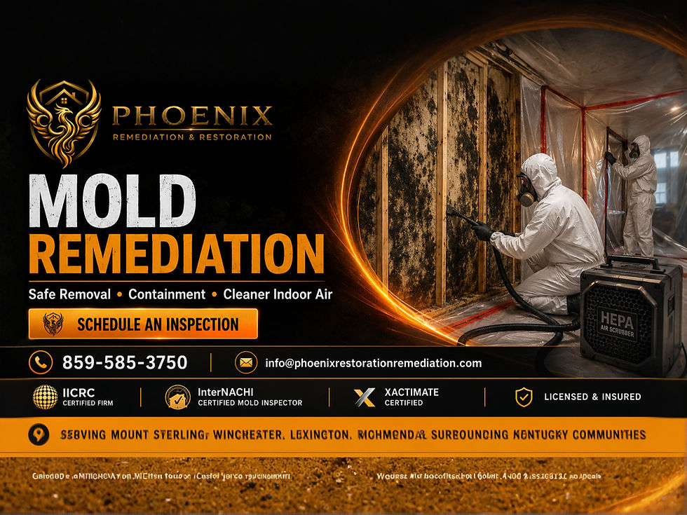 Phoenix Mold Remediation and water damage restoration Richmond