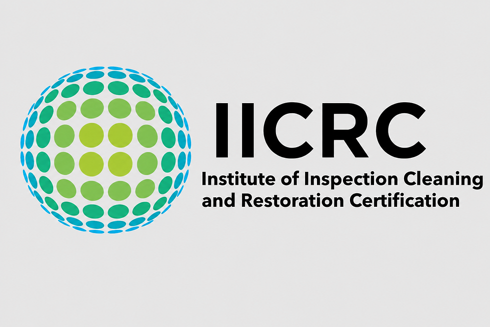 IICRC certified restoration company logo