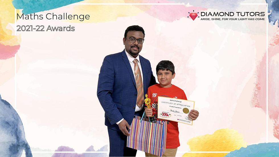 Diamond Tutors student parth