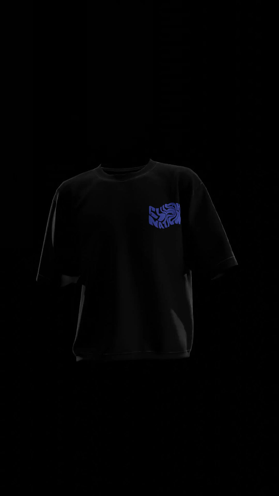 縮圖：GILLAHNATION LIQUID TEE | BLACK