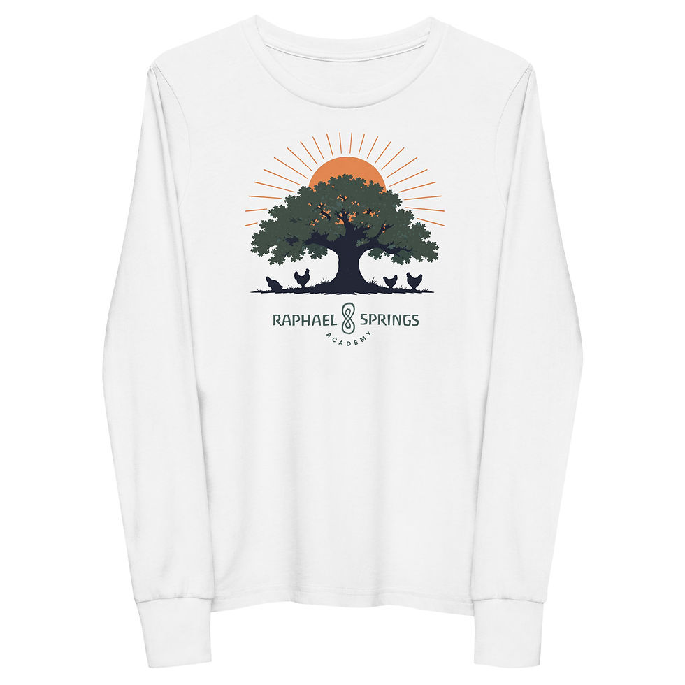 Thumbnail: RSA - Chicken Tree - Youth long sleeve tee
