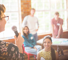 palestra acontecendo, Ecocef apoia em eventos de segurança e treinamentos para equipes