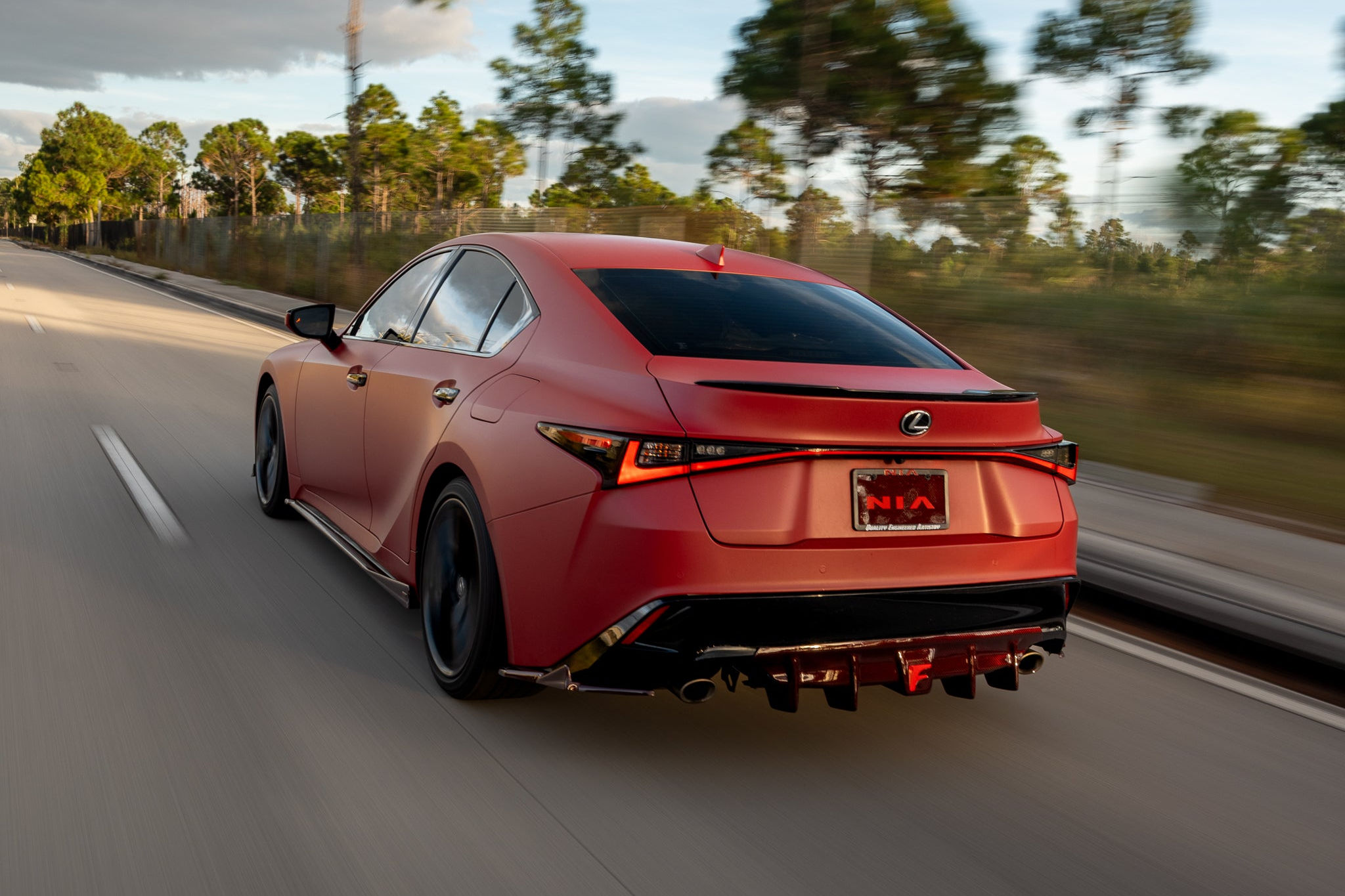 Rear Diffuser — IS F-Sport (Carbon Fiber)