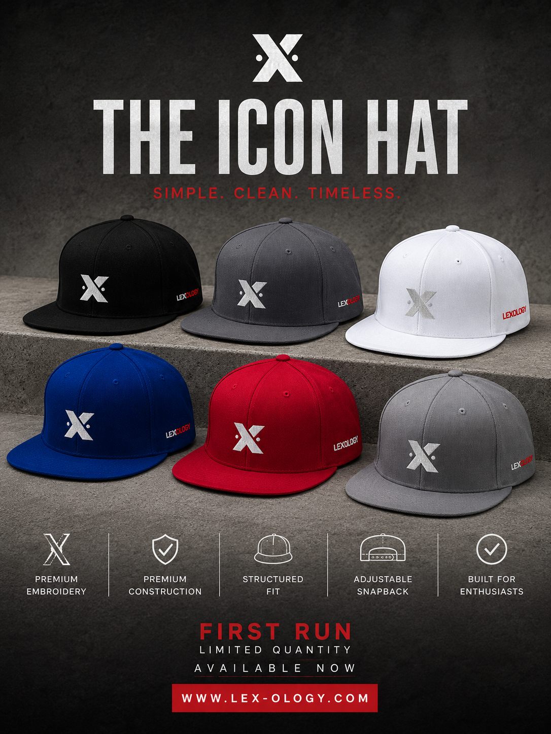 NEW RELEASE - ICON-X Series Snapback