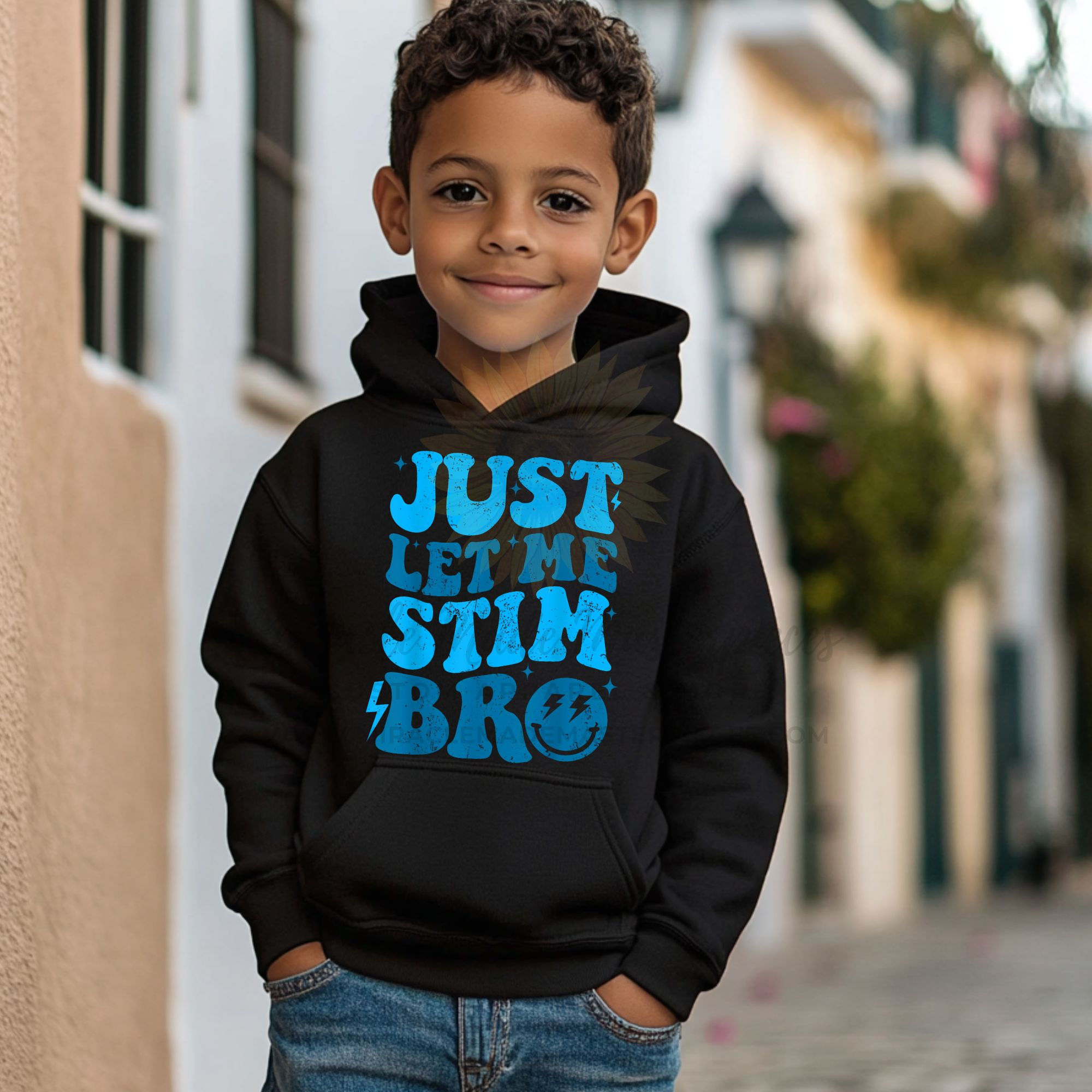 Just Let Me Stim Bro Blue