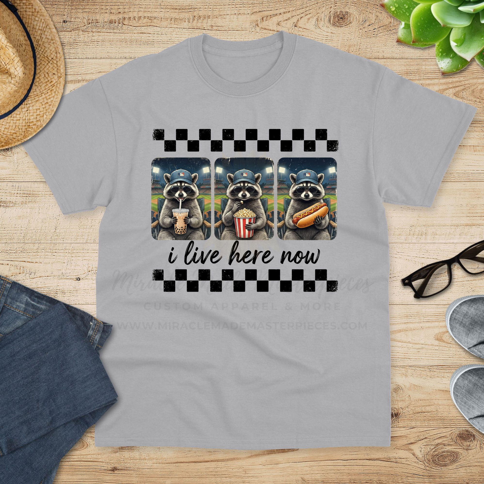 I live here now Racoon