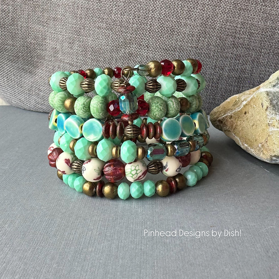 Boho Coil Bracelet