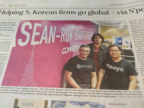 The Straits Times: Helping South Korean firms go global - via Singapore