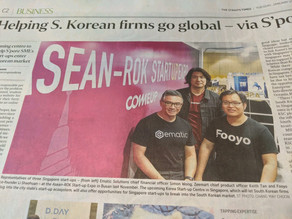 The Straits Times: Helping South Korean firms go global - via Singapore