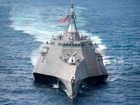 U.S. Navy Destroyer Prevents Two Oil Tankers from Leaving Iran