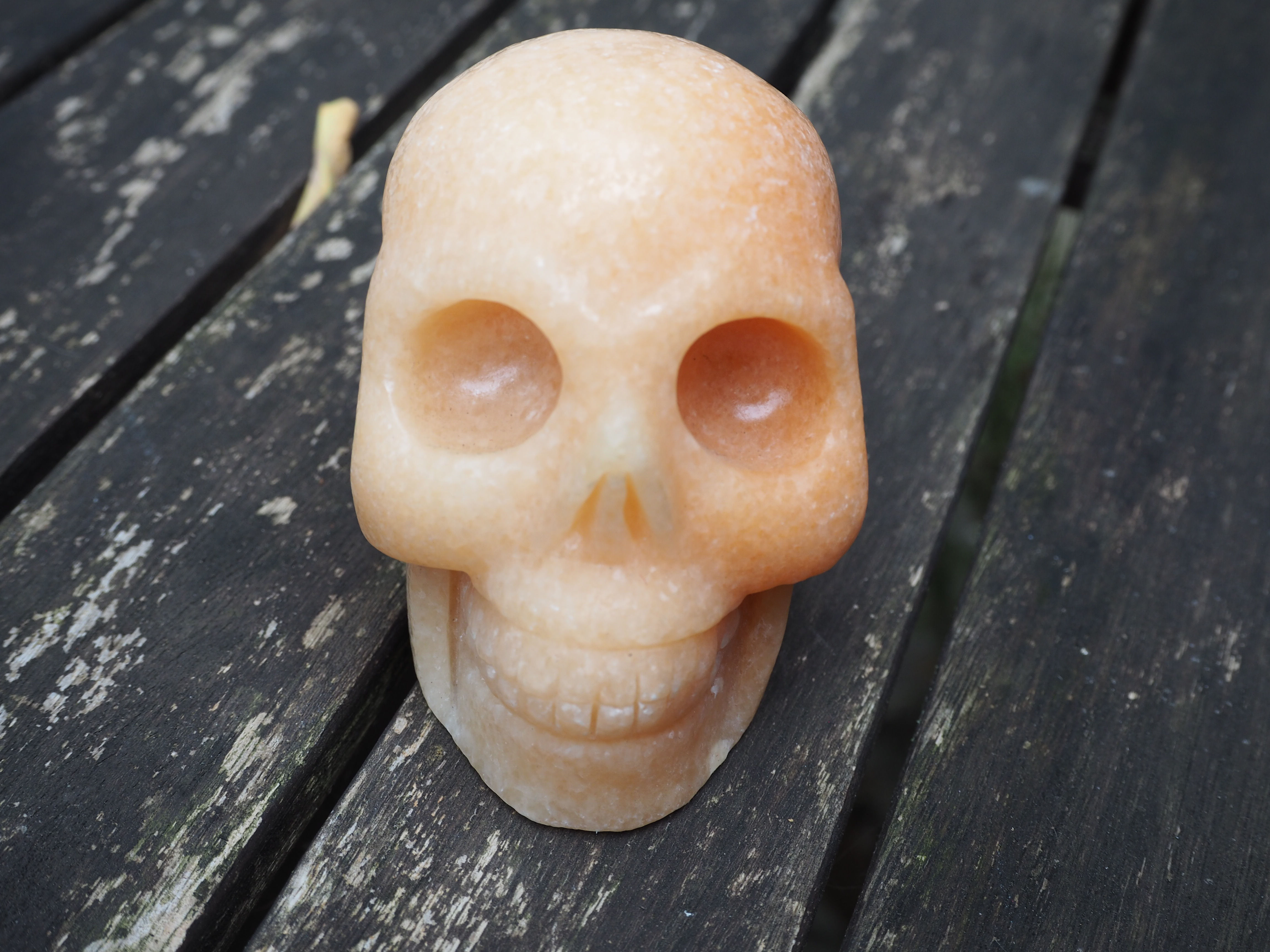 Rare Calcite Skull for Self Acceptance
