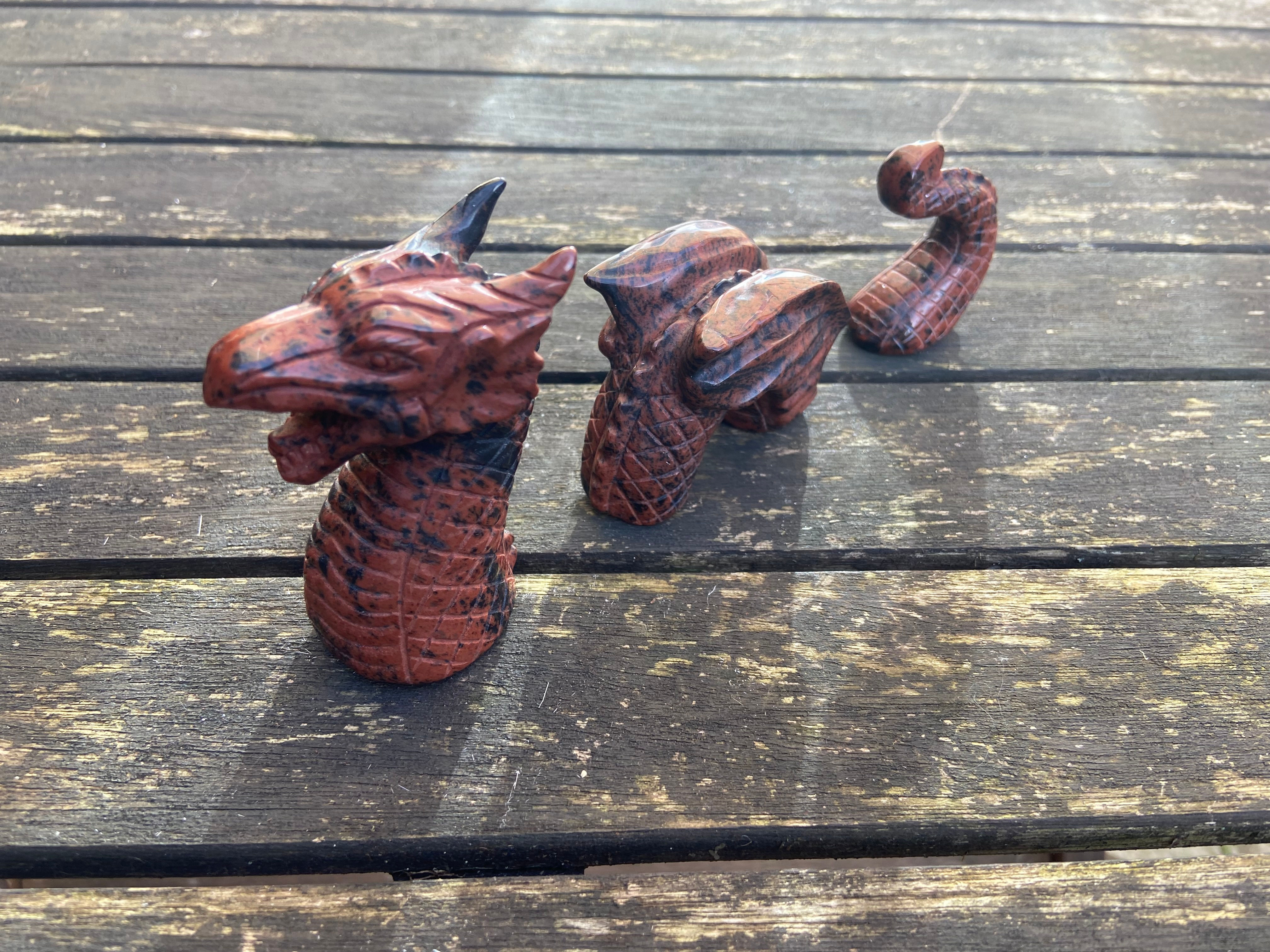 Red obsidian Sea Dragon