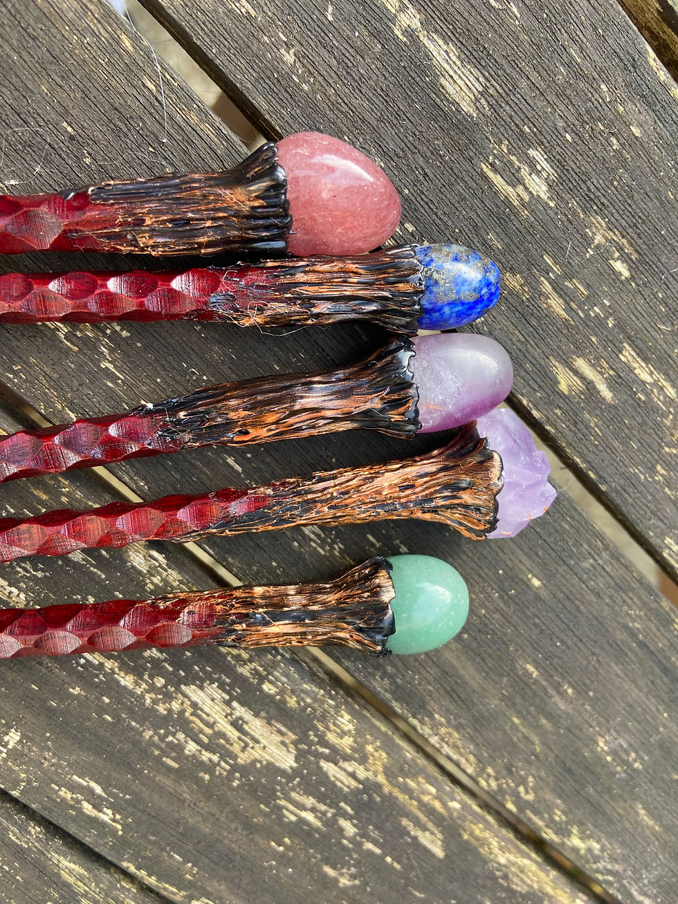 Thumbnail: Twisted Redwood Tumble Wands