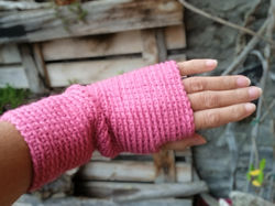Mitaines "Rose"