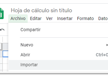 Importar conjuntos de datos CSV