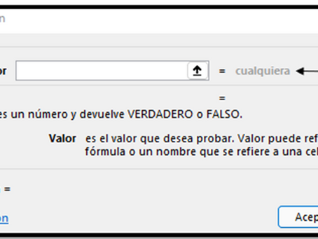 La función ESNUMERO