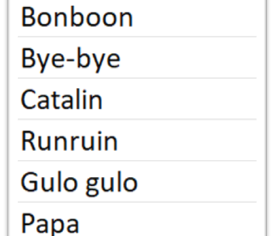 Palabras tautónicas