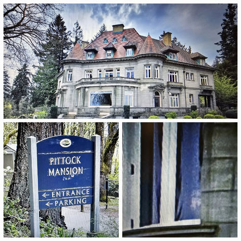 Ghosts at the Pittock Mansion, Portland, OR