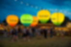 Thatchers Cider Balloons at a Festival