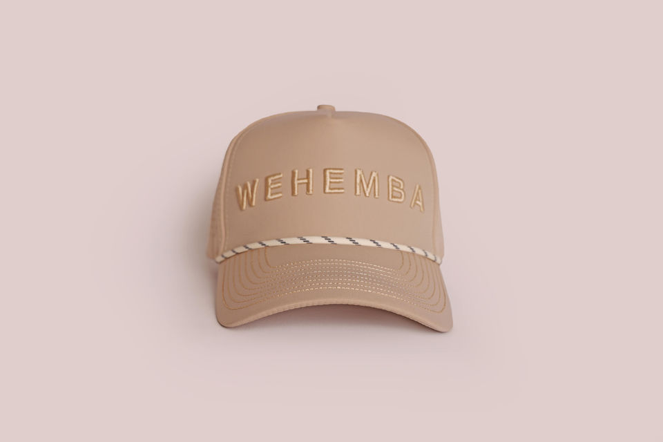 Wahemba Unisex Beige Cap