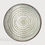 Miniature : Spiegeltablett Gold Beads Rund - L