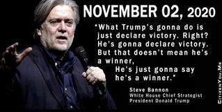 The Big Lie, before the election.