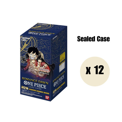 BANDAI - ONE PIECE カードゲーム ROMANCE DAWN OP-01 3BOX Bandai One Piece Card Game Romance Dawn Carddass Booster Box