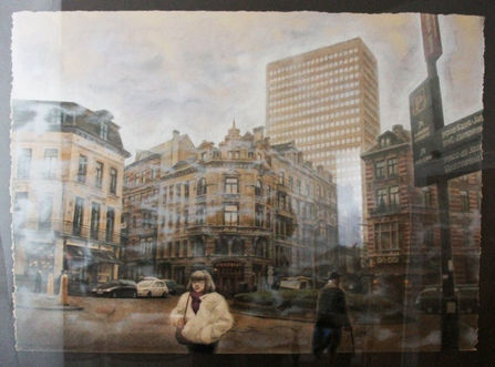 Quartier Sablon , 2015, 50x70 cm.jpeg