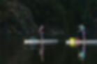 two women paddleboarding on the ocean near Victoria British Columbia