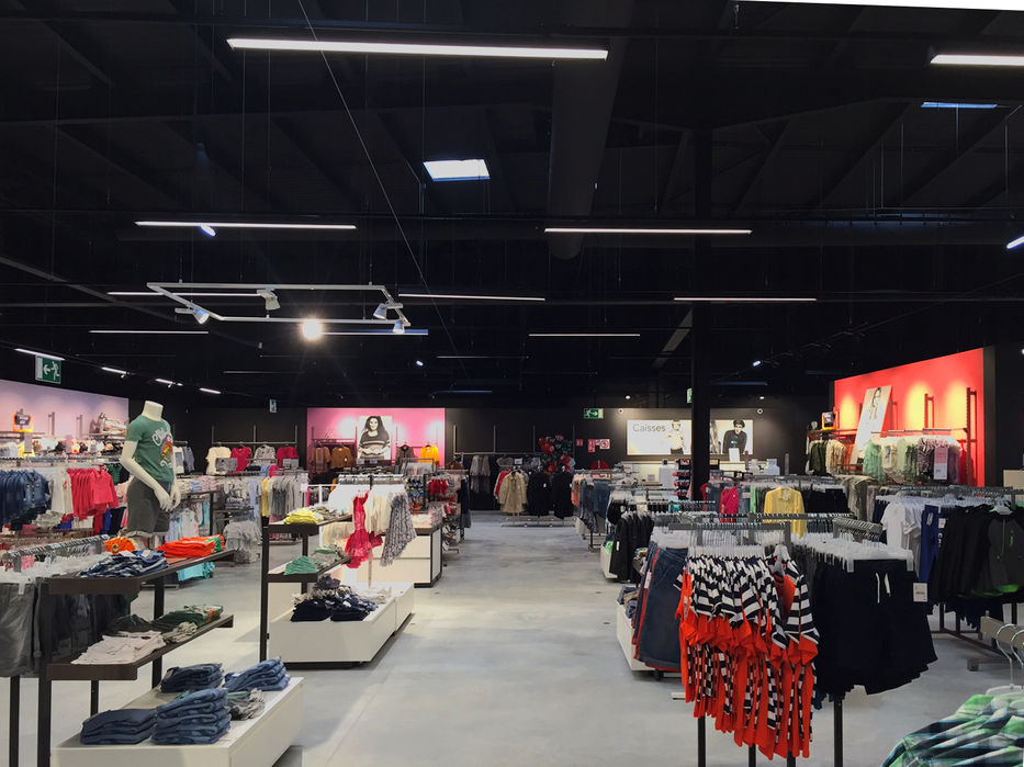 Espace de vente magasin C&A