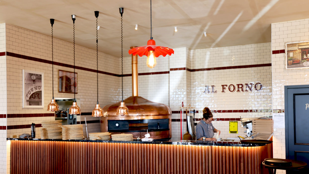 Aménagement intérieur restaurant Volfoni Ambronay