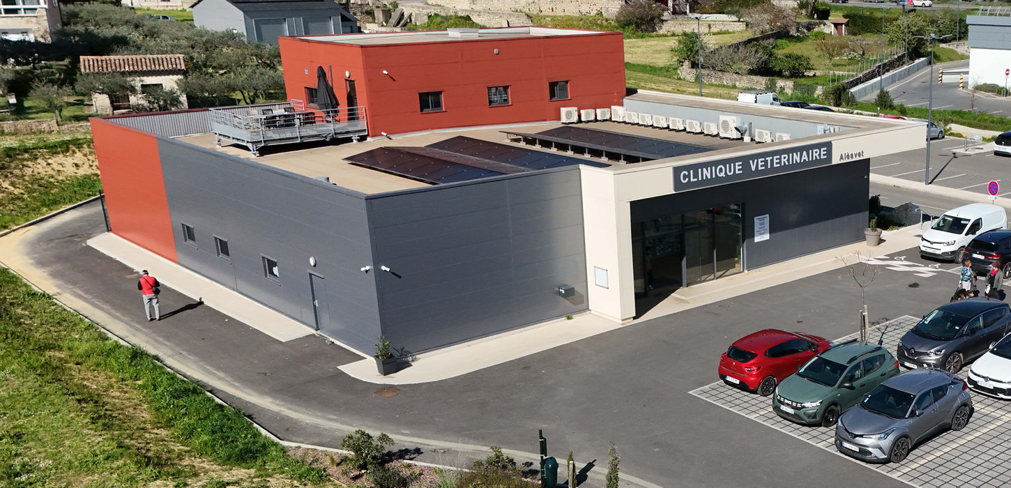 Conception et construction d'une clinique vétérinaire située à Alès