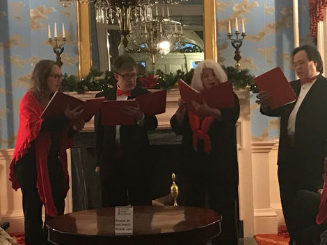 Oldest Manhattan Home Celebrates a Victorian Christmas