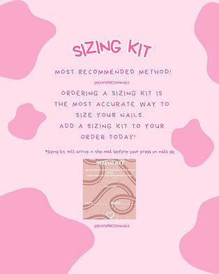 ORDERING A SIZING KIT