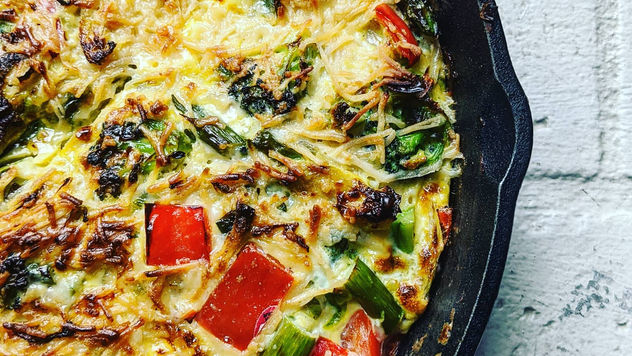 Whatever Vegetables You Want Frittata